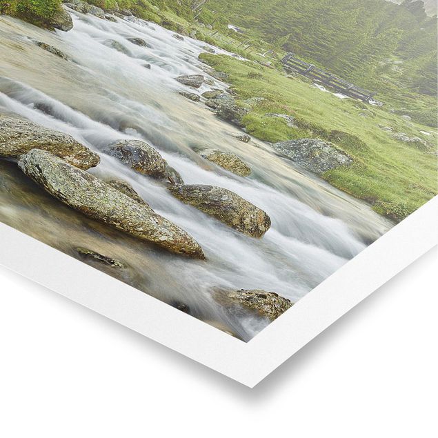 Poster - Debanttal Nationalpark Hohe Tauern - Hochformat 3:2