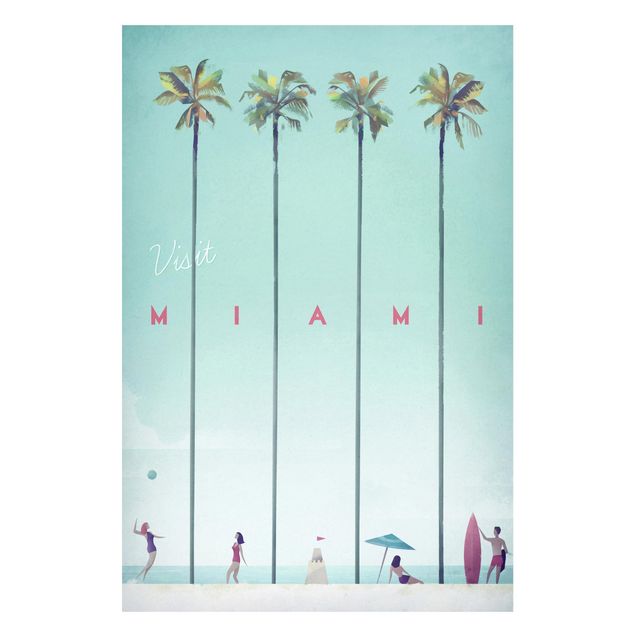 Magnettafeln Natur Reiseposter - Miami