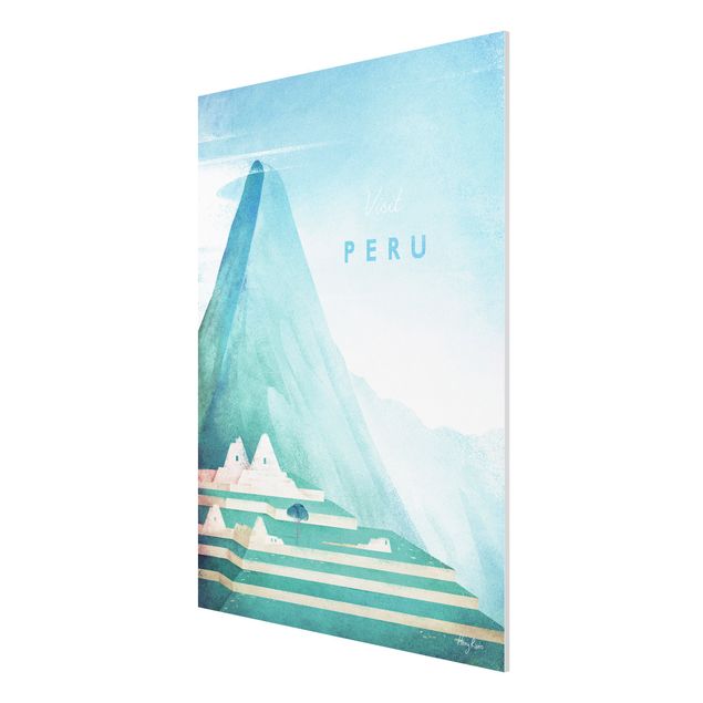 Foto auf Hartschaumplatte Reiseposter - Peru