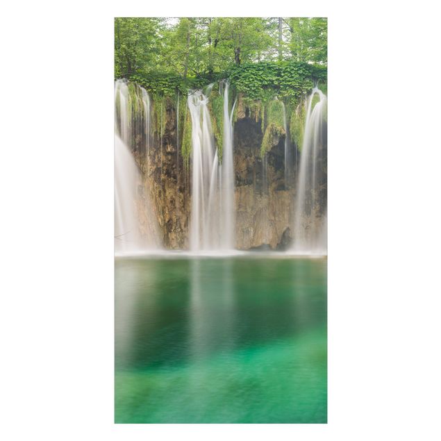 Duschrückwand - Wasserfall Plitvicer Seen