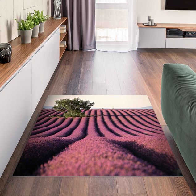 Moderner Teppich Lavender