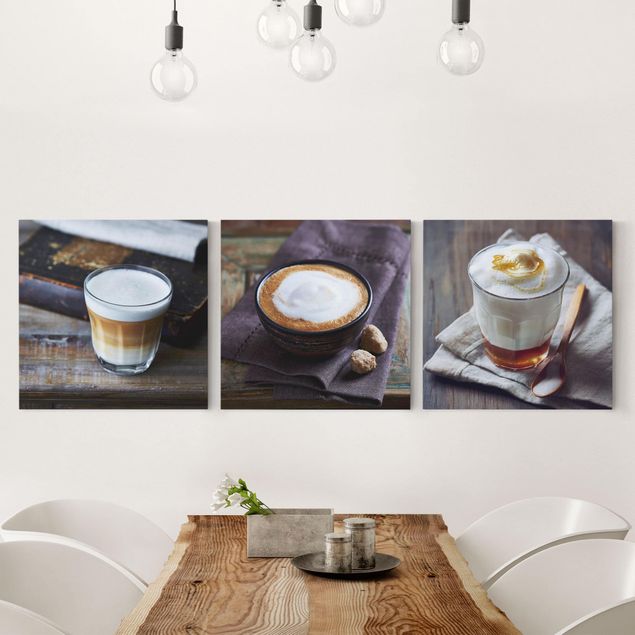 Leinwandbilder Retro Caffè Latte