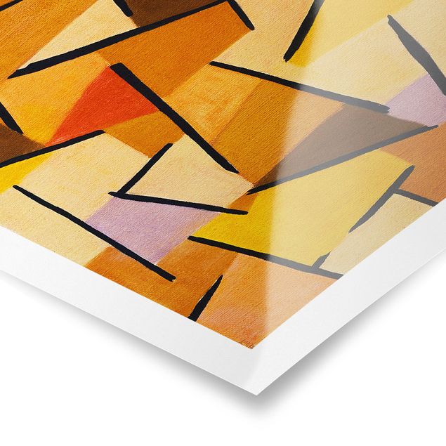 Wandbilder Paul Klee - Harmonisierter Kampf