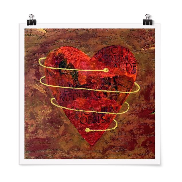 Poster - I got your heart - Quadrat 1:1
