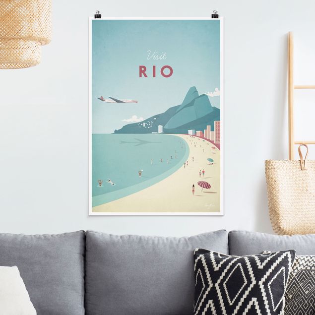 XXL Poster Reiseposter - Rio de Janeiro
