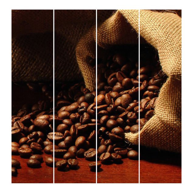 Schiebegardinen Set - Dulcet Coffee - Flächenvorhänge