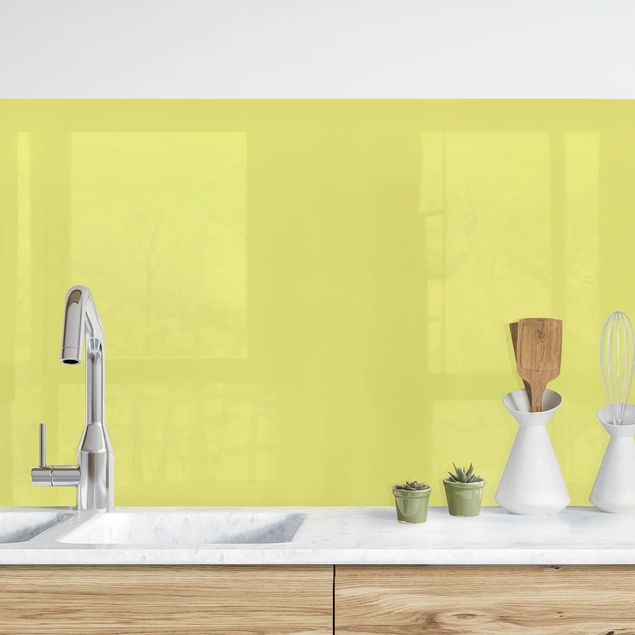 Platte Küchenrückwand Pastellgrün
