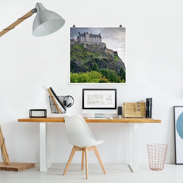 Poster Berge Edinburgh Castle