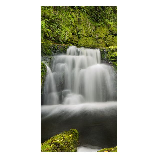 Duschrückwand - Lower McLean Falls in Neuseeland
