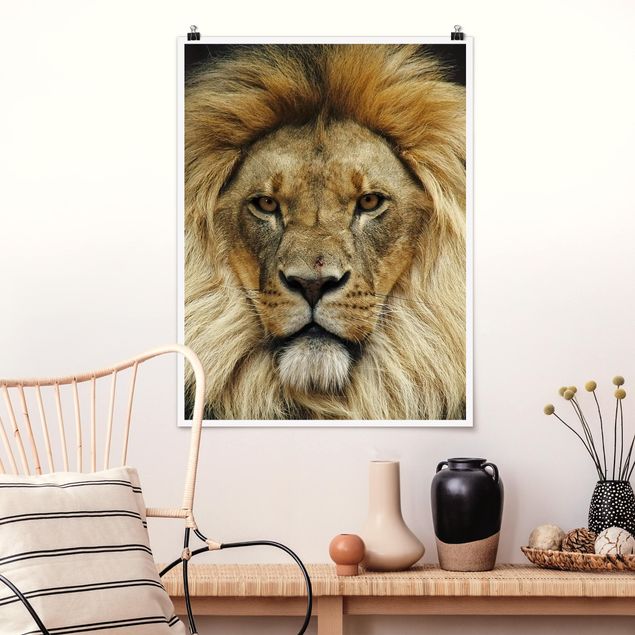 Poster Löwen Wisdom of Lion