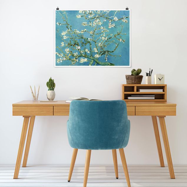 Poster - Vincent van Gogh - Mandelblüte - Querformat 3:4