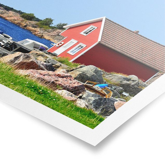 Poster - Urlaub in Norwegen - Querformat 2:3
