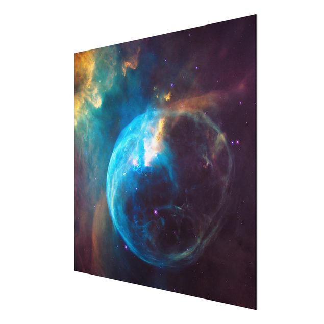 Alu-Dibond - NASA Fotografie Bubble Nebula - Quadrat