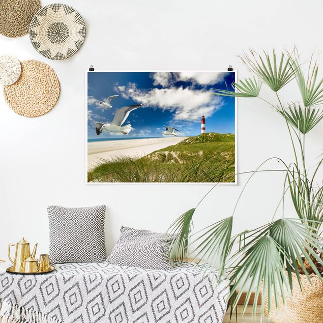 Poster Landschaft Dune Breeze