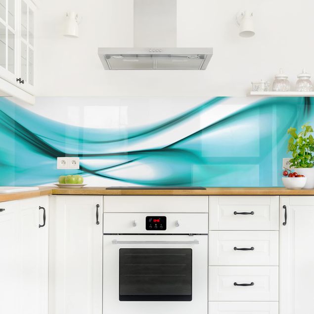 Küchenspiegel Turquoise Design