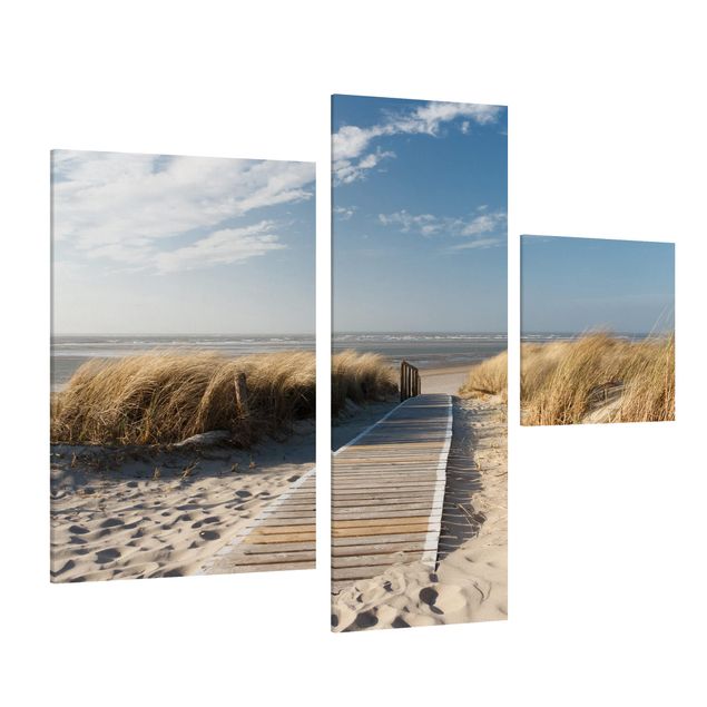 schöne Leinwandbilder Ostsee Strand