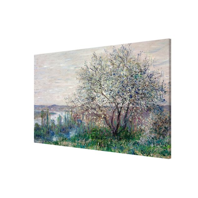Magnettafel mit Motiv Claude Monet - Frühlingsstimmung