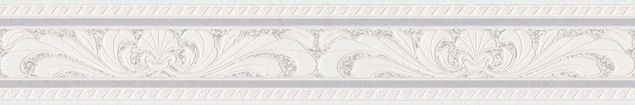 Barock Tapete A.S. Création Only Borders 9 in Creme Grau Weiß - 681614