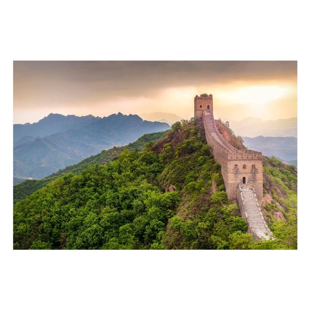 Magnettafel - Die unendliche Mauer von China - Hochformat 3:2