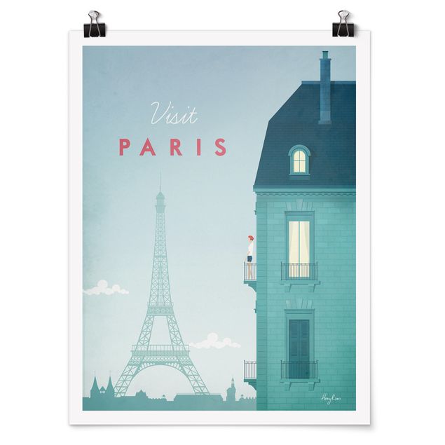 Henry Rivers Poster Reiseposter - Paris