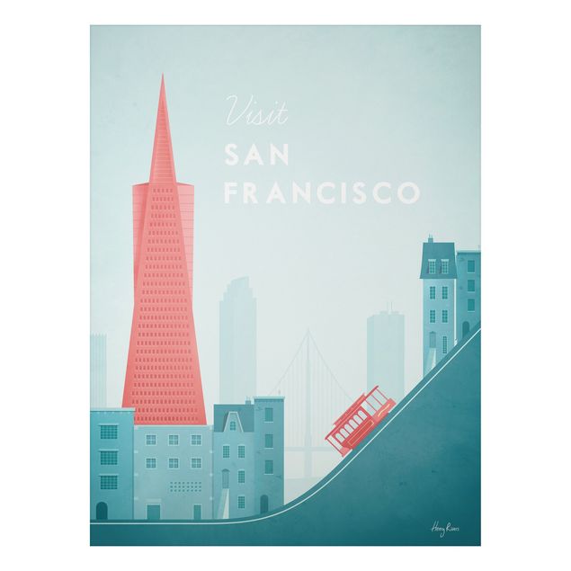 schöne Bilder Reiseposter - San Francisco