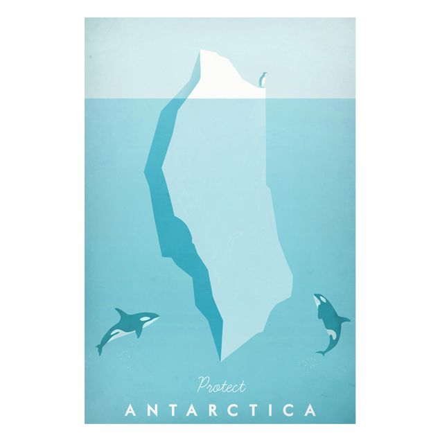 Henry Rivers Prints Reiseposter - Antarktis