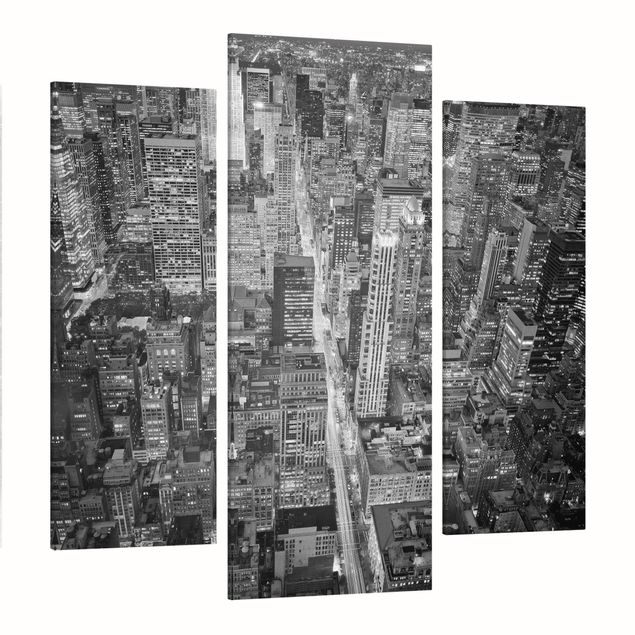 Leinwandbild 3-teilig - Midtown Manhattan II - Galerie Triptychon