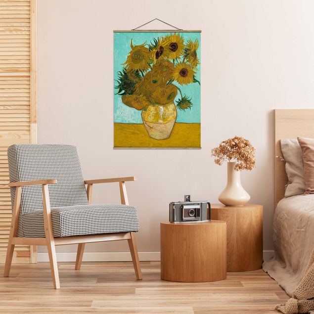Van Gogh Gemälde Vincent van Gogh - Vase mit Sonnenblumen