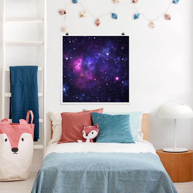 Wand Poster XXL Galaxie