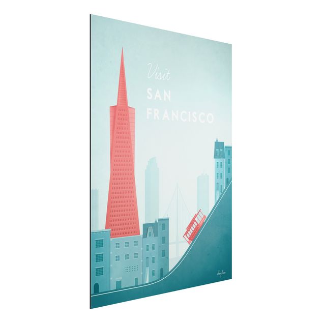 Henry Rivers Prints Reiseposter - San Francisco