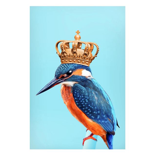 Jonas Loose Poster Eisvogel mit Krone
