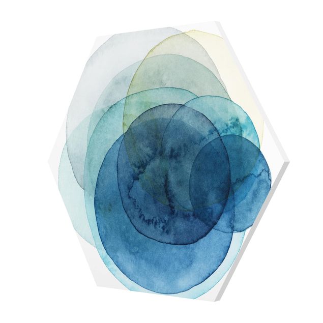 Hexagon Bild Forex - Urknall - blau