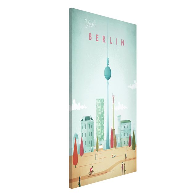 Magnettafeln Syklines Reiseposter - Berlin