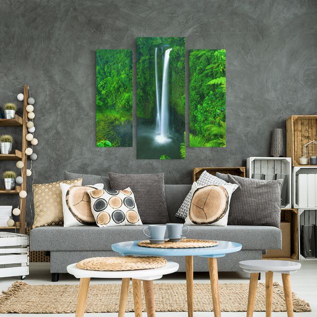 Bilder Paradiesischer Wasserfall
