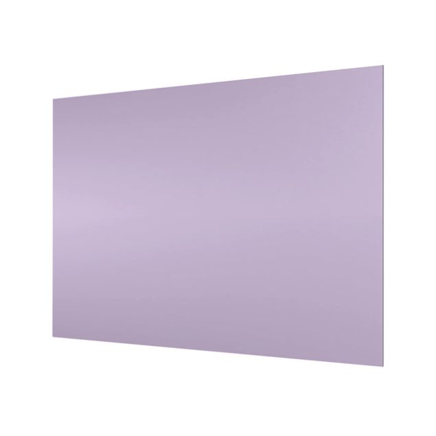 Glas Spritzschutz - Lavendel - Querformat - 4:3
