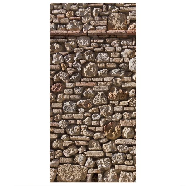 Raumteiler - Mediterranean Stonewall 250x120cm