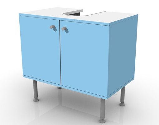 Waschbeckenunterschrank - Colour Light Blue - Maritim Badschrank Blau