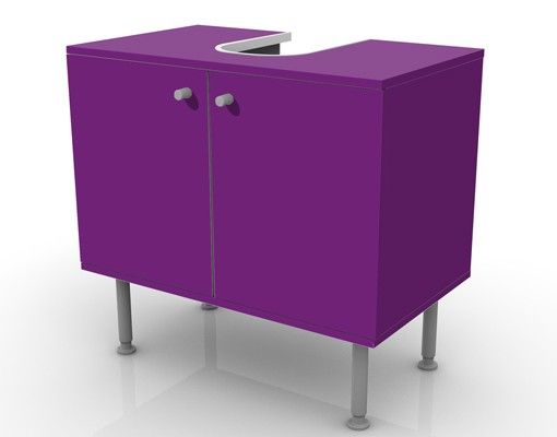 Waschbeckenunterschrank - Colour Purple - Badschrank