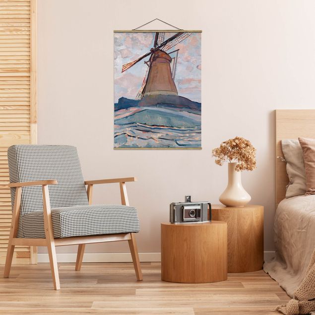 Wandbilder Piet Mondrian - Windmühle