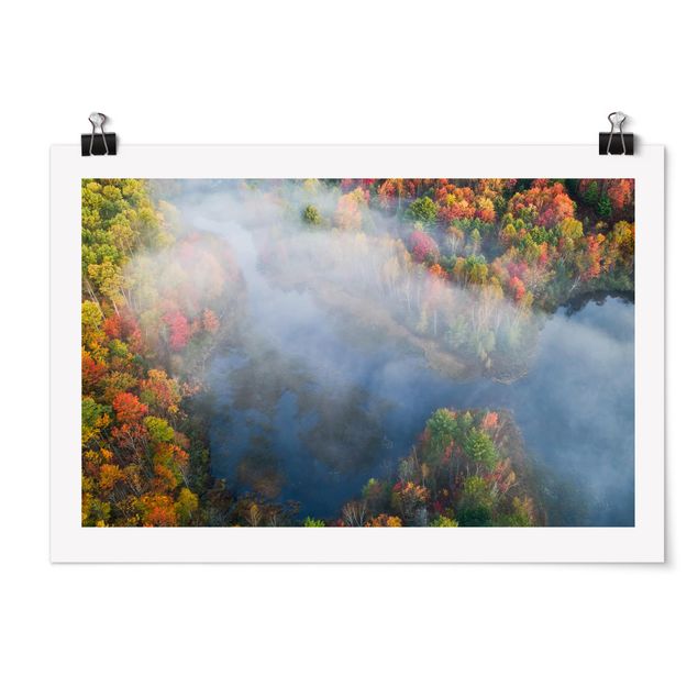 schöne Bilder Luftbild - Herbst Symphonie