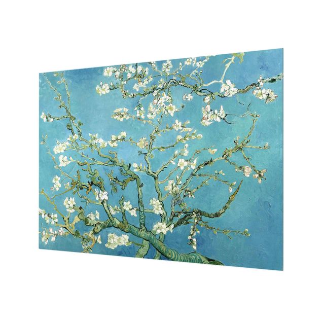 Spritzschutz Natur Vincent van Gogh - Mandelblüte