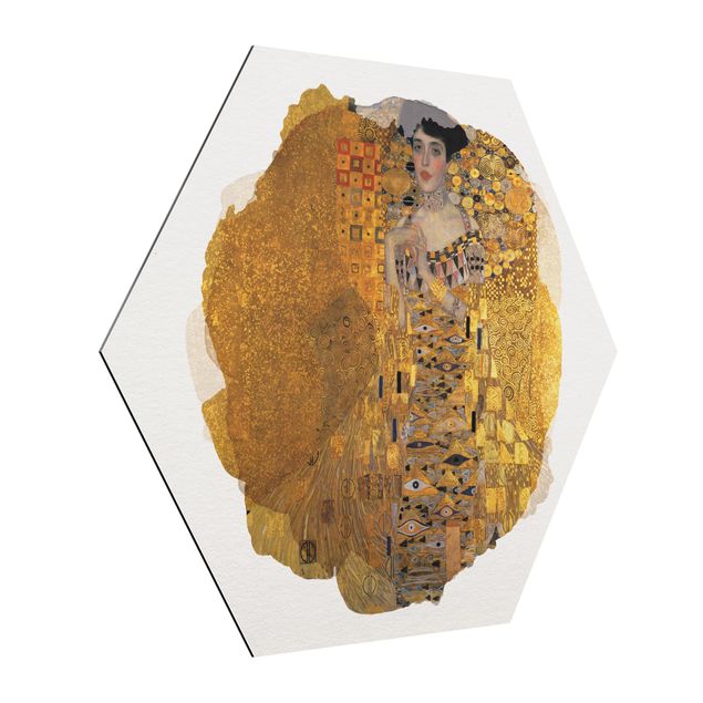 schöne Bilder Wasserfarben - Gustav Klimt - Adele Bloch-Bauer I