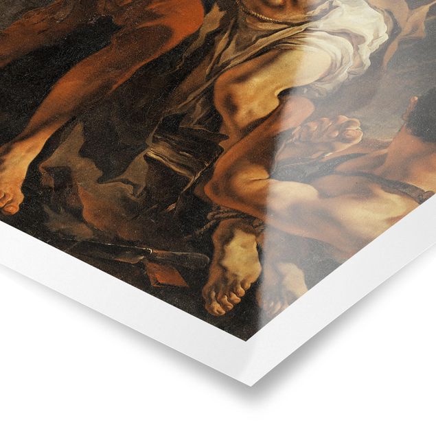 Poster - Giovanni Battista Tiepolo - Martyrium - Hochformat 3:4
