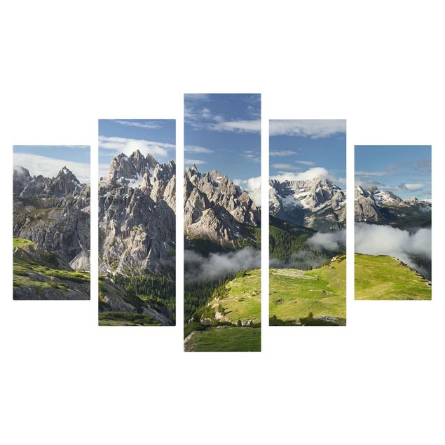 Leinwandbilder kaufen Italienische Alpen