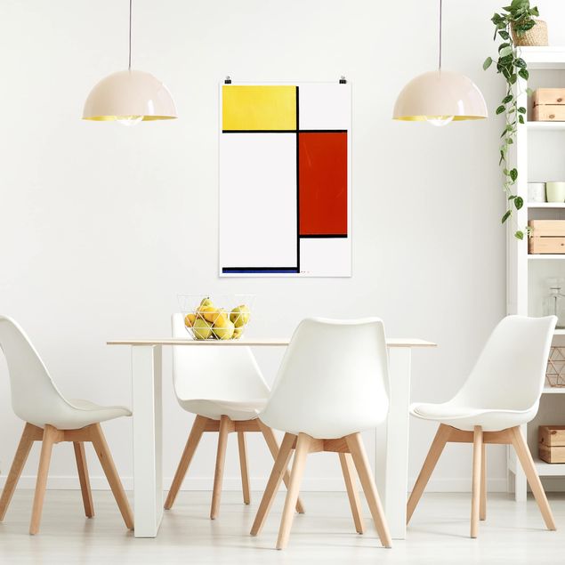 Riesenposter XXL Piet Mondrian - Komposition I