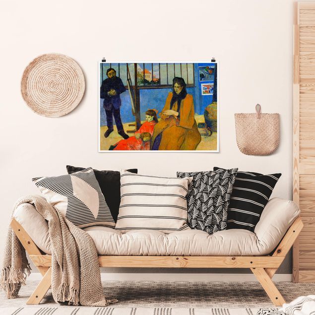 Riesenposter XXL Paul Gauguin - Familie Schuffenecker