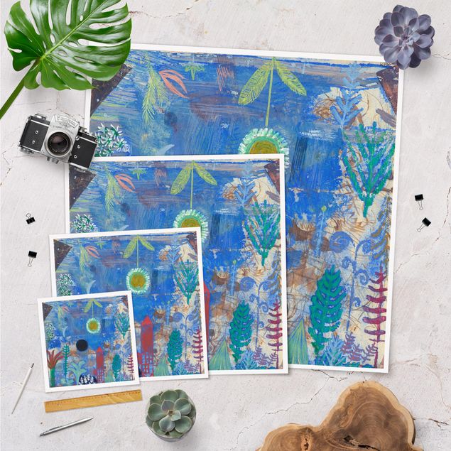 Poster bestellen Paul Klee - Versunkene Landschaft