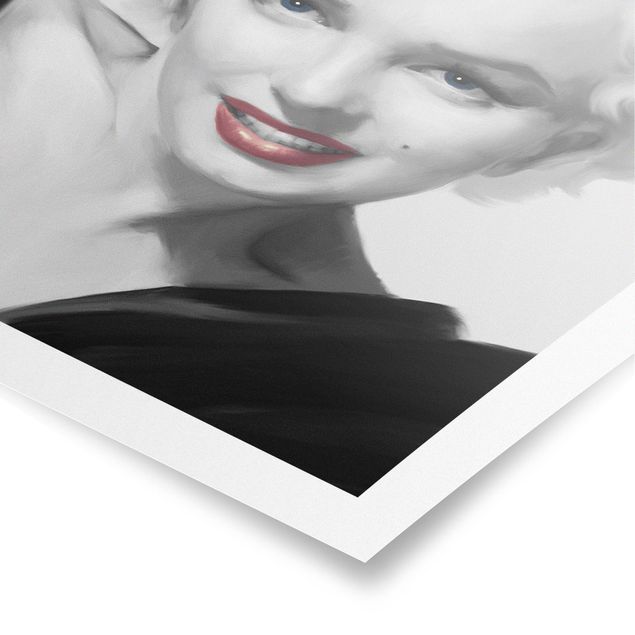 Poster kaufen Marilyn auf Sofa
