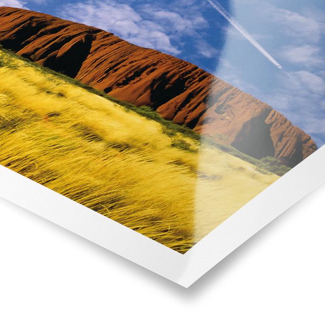 Poster - Uluru - Quadrat 1:1