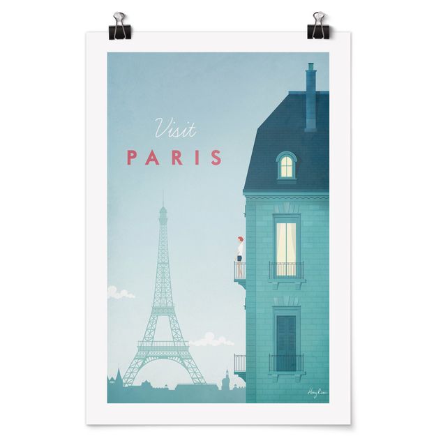Henry Rivers Bilder Reiseposter - Paris
